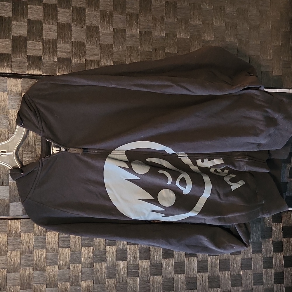 Neff Black Zip-Up Hoodie